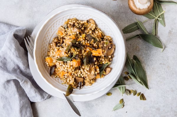 Roasted squash & buckwheat risotto - Mindful Chef