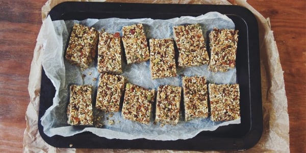 Sweet and Salty Granola Slice 